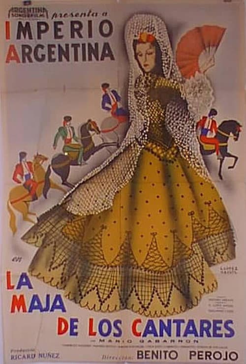 La maja de los cantares (1946) poster
