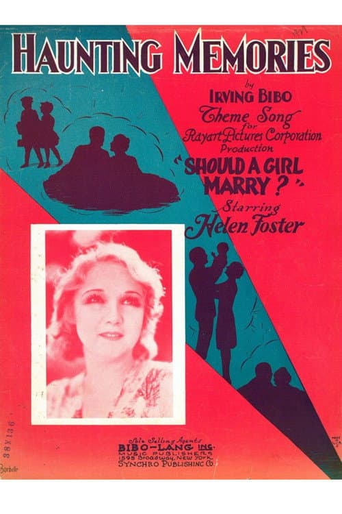 Should a Girl Marry? (1928) poster