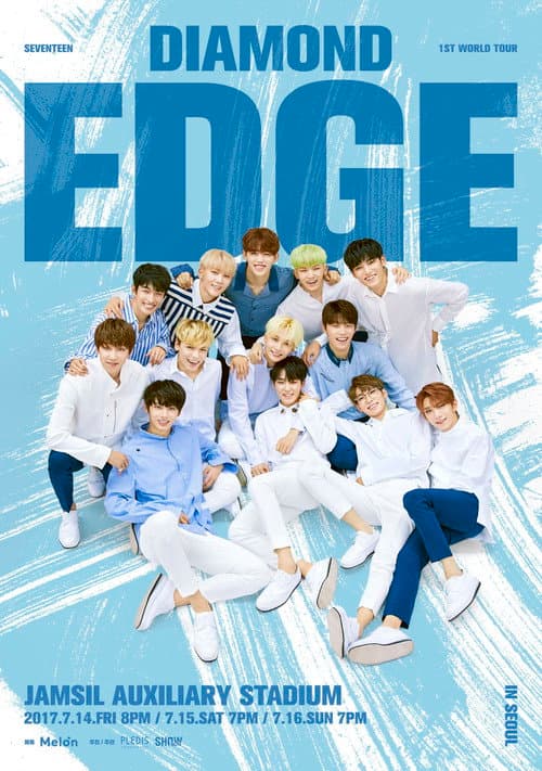SEVENTEEN WORLD TOUR [DIAMOND EDGE] in Seoul (2017) poster