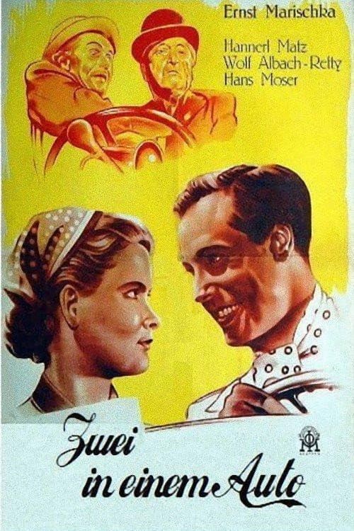 Zwei in einem Auto (1951) poster