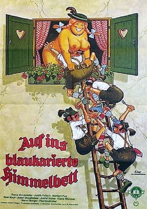 Dolle pret in een Tiroler bed (1974) poster
