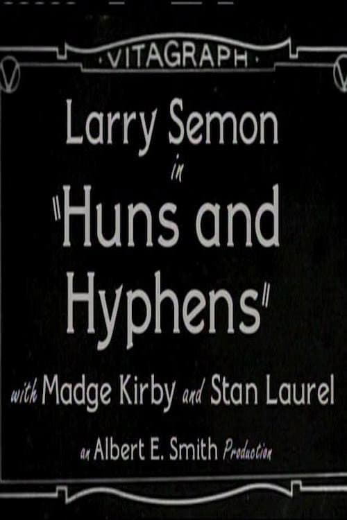 Huns and Hyphens (1918) poster