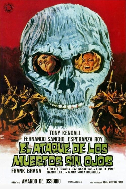 El ataque de los muertos sin ojos (1973) poster