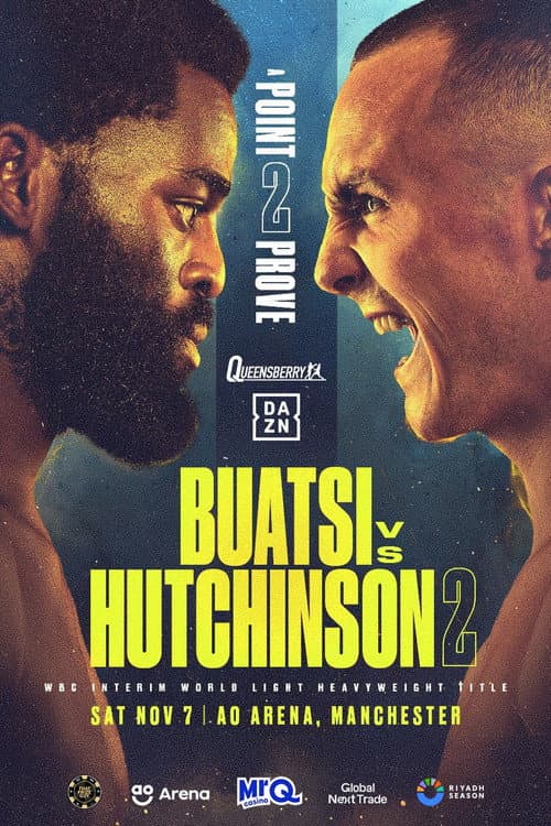 Joshua Buatsi vs. Willy Hutchinson II (2026) poster
