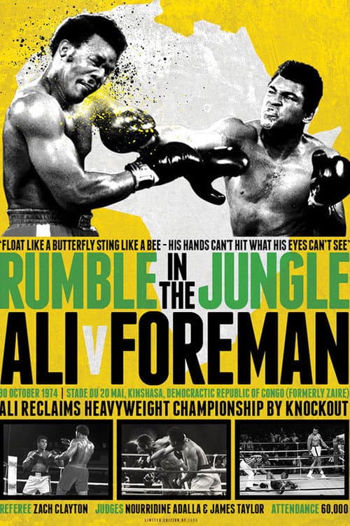The Rumble in the Jungle: George Foreman vs. Muhammad Ali (1974) poster