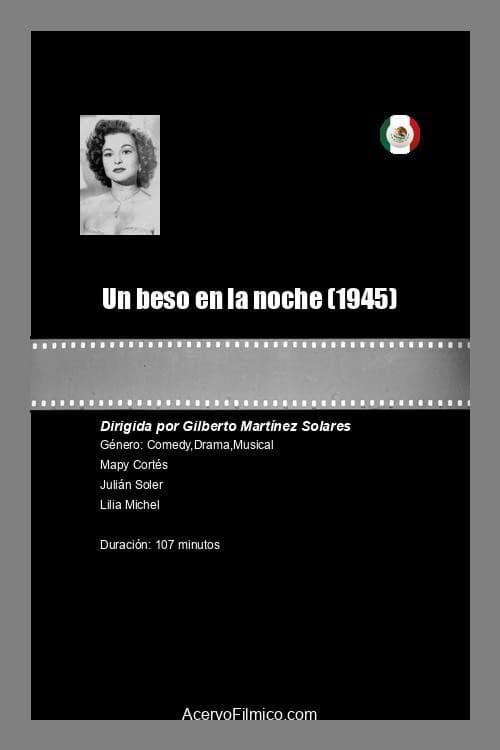 Un beso en la noche (1945) poster