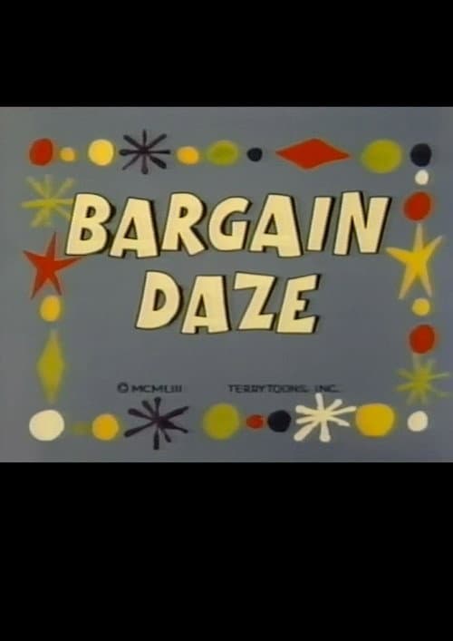 Bargain Daze (1953) poster