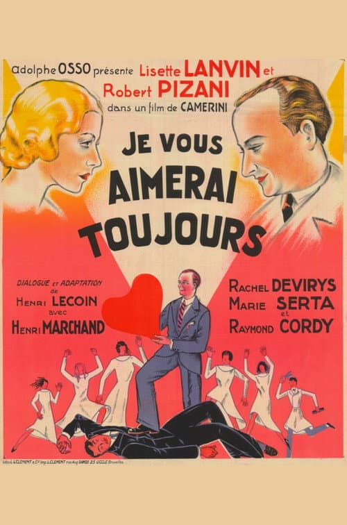 Je vous aimerai toujours (1933) poster