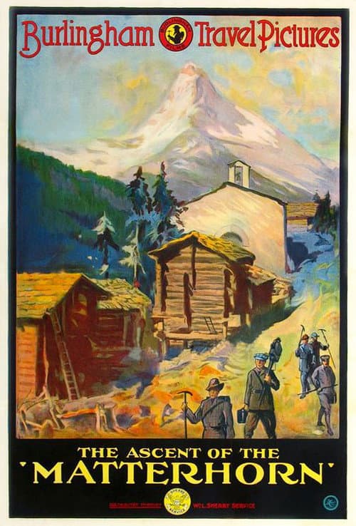 The Ascent of the Matterhorn (1913) poster