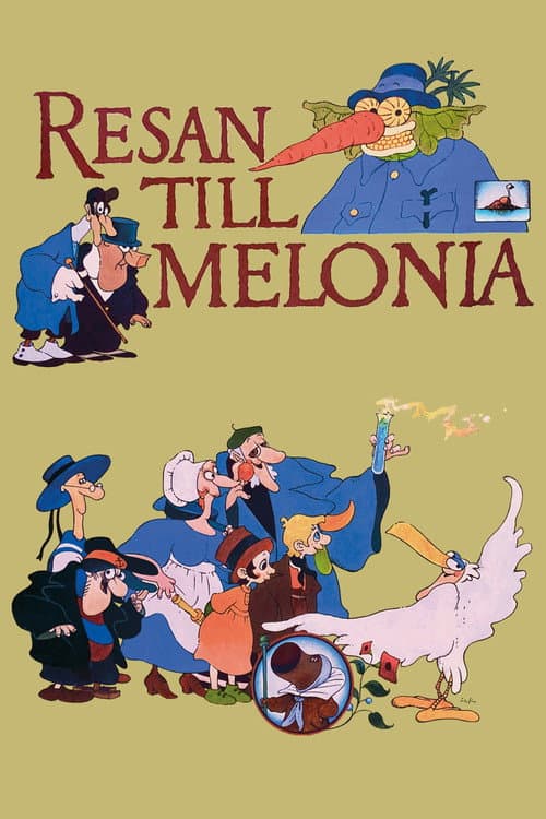 Resan till Melonia (1989) poster