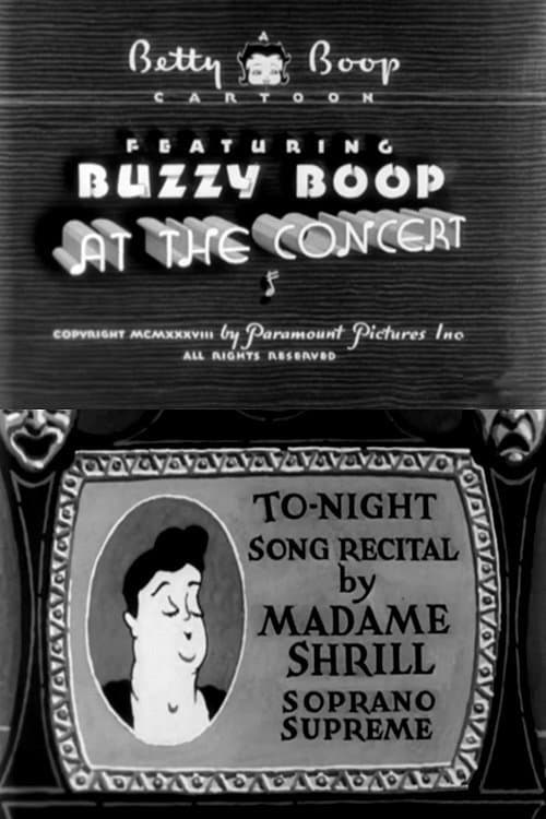 Buzzy Boop at the Concert (1938) poster
