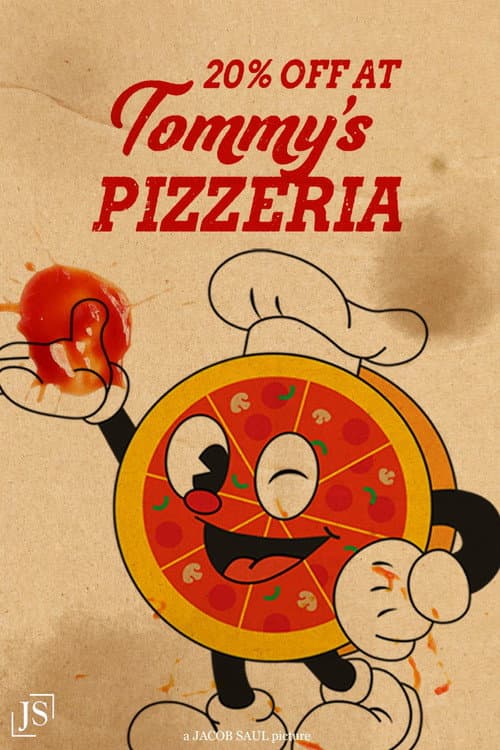 20% off at Tommy's Pizzeria (2023) poster