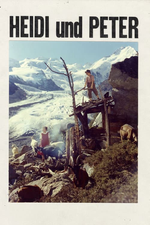 Heidi und Peter (1955) poster