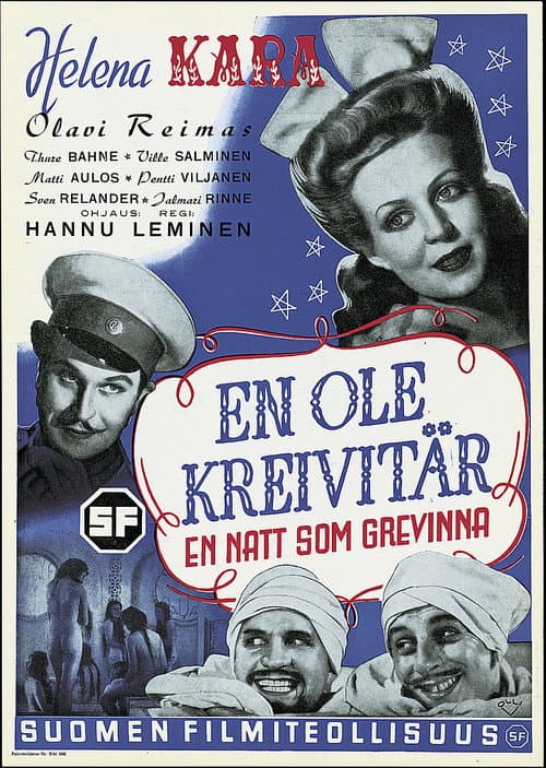 En ole kreivitär (1945) poster