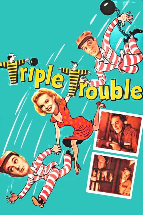 Triple Trouble (1950) poster