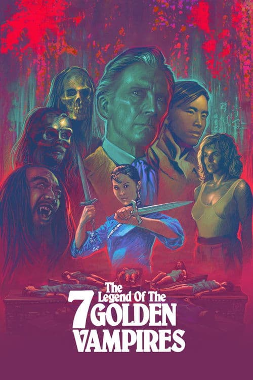 The Legend of the 7 Golden Vampires (1974) poster