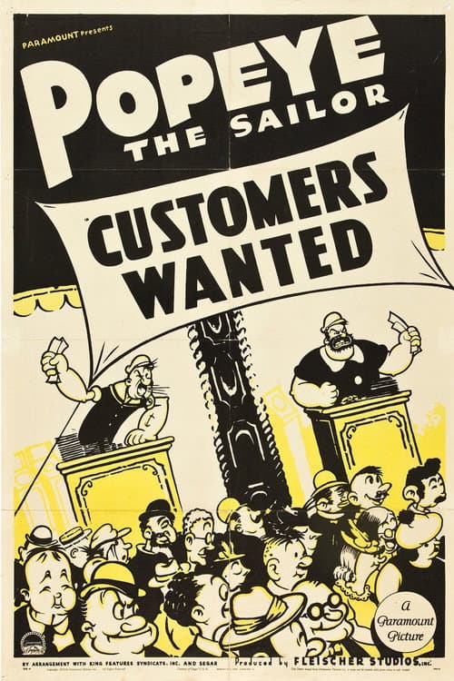 Customers Wanted (1939) poster