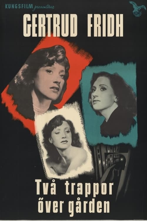 Två trappor över gården (1950) poster