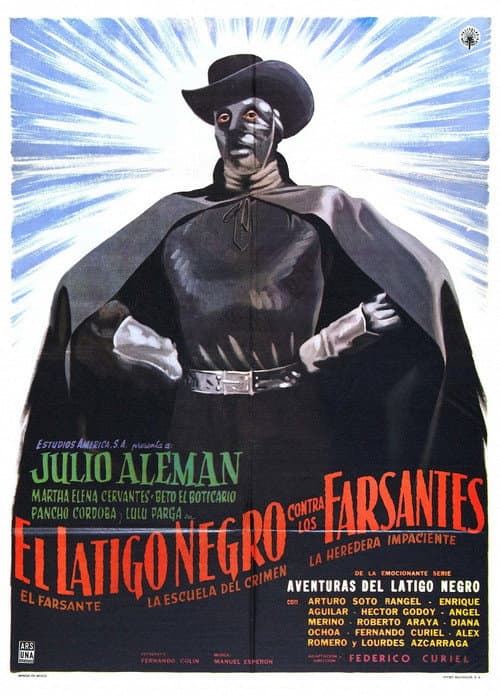 El látigo negro contra los farsantes (1962) poster