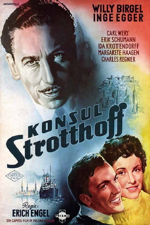 Konsul Strotthoff (1954) poster