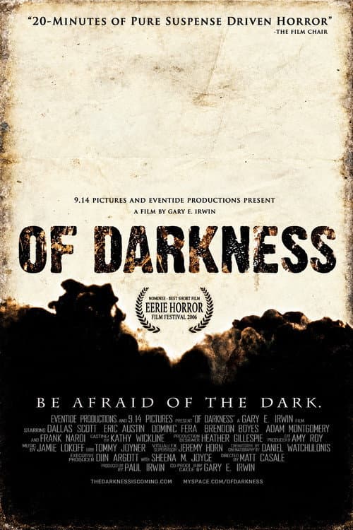 Of Darkness (2007) poster
