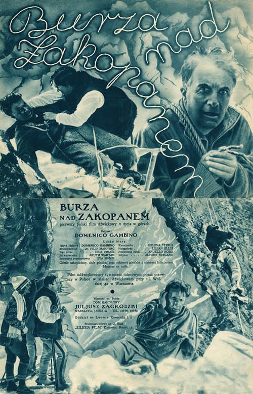 Burza nad Zakopanem (1930) poster