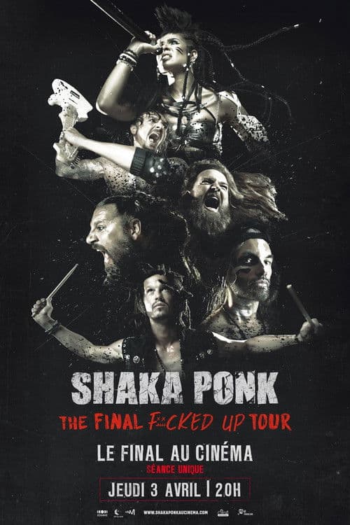 Shaka Ponk - The Final Fucked Up Tour (2025) poster