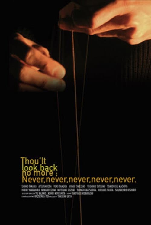 Thou’lt Look Back No More, Never, Never, Never, Never, Never (2021) poster