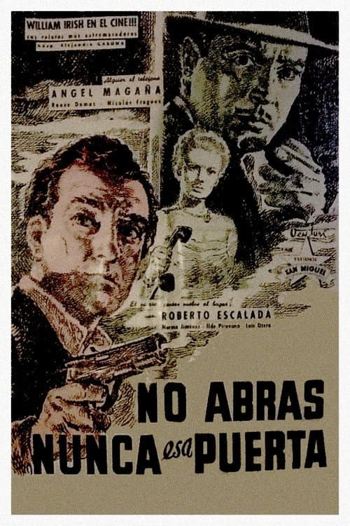 No abras nunca esa puerta (1952) poster