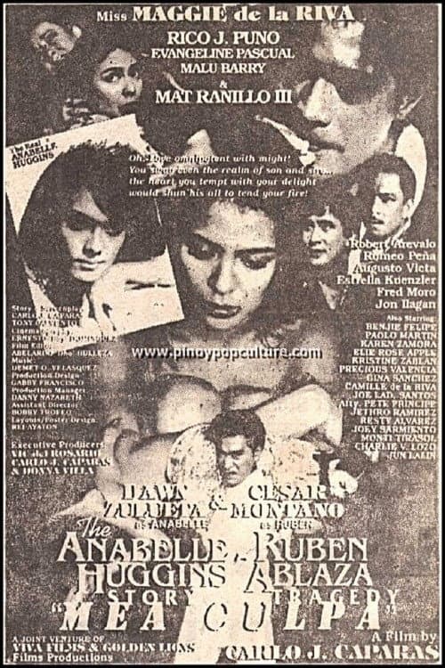Anabelle Huggins Story: Ruben Ablaza Tragedy - Mea Culpa (1995) poster