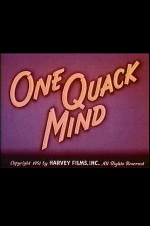 One Quack Mind (1951) poster