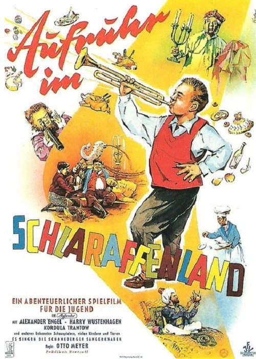 Aufruhr im Schlaraffenland (1957) poster