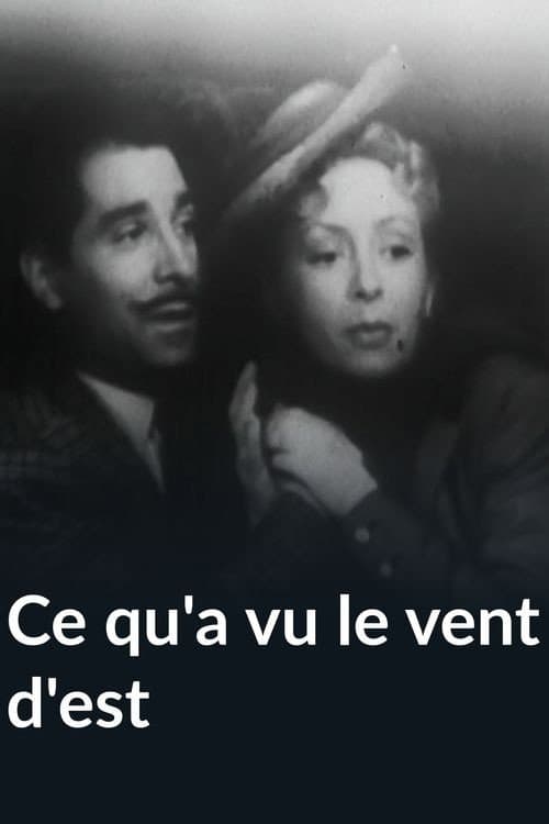 Ce qu'a vu le vent d'est (1954) poster