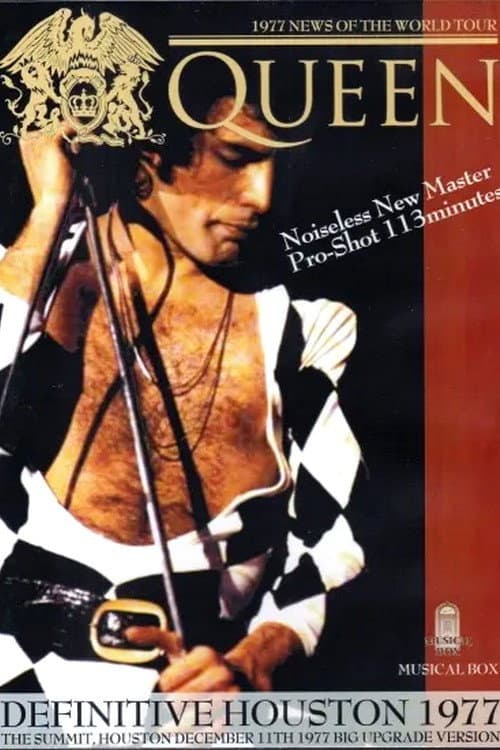 Queen: Definitive Houston (1977) poster