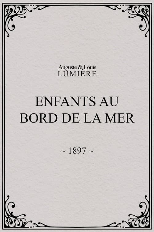Enfants au bord de la mer (1897) poster