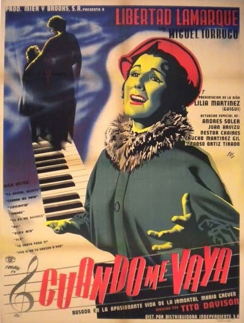 Cuando me vaya (1954) poster