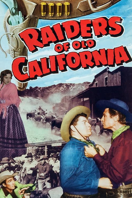 Raiders of Old California (1957) poster