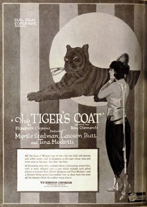 The Tiger's Coat (1920) poster