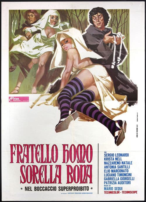 Fratello homo sorella bona (1972) poster