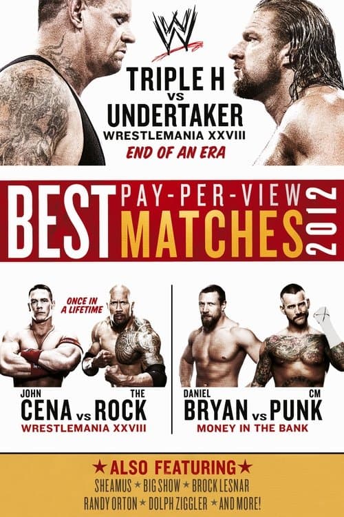 WWE: Best Pay-Per-View Matches 2012 (2012) poster