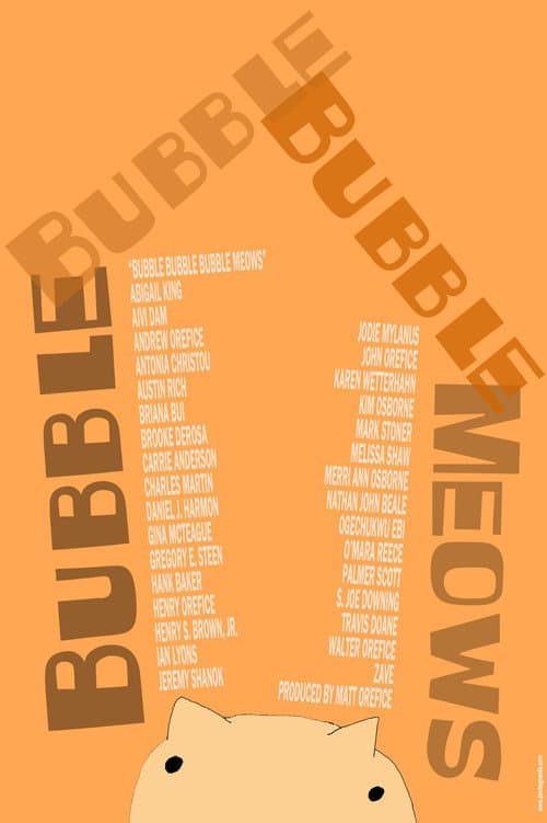 Bubble Bubble Bubble Meows (2022) poster