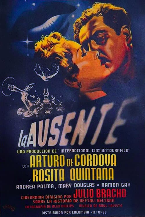 La ausente (1952) poster