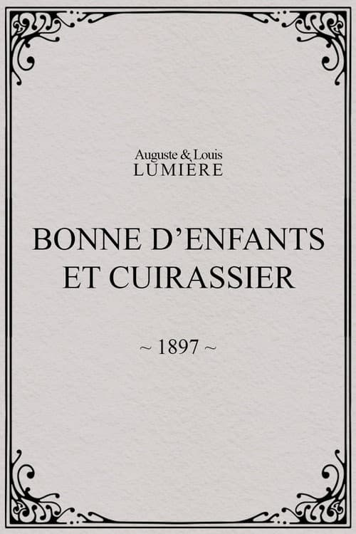 Bonne d’enfants et cuirassier (1897) poster