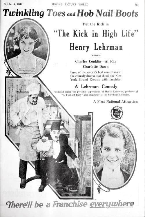 The Kick in High Life (1920) poster