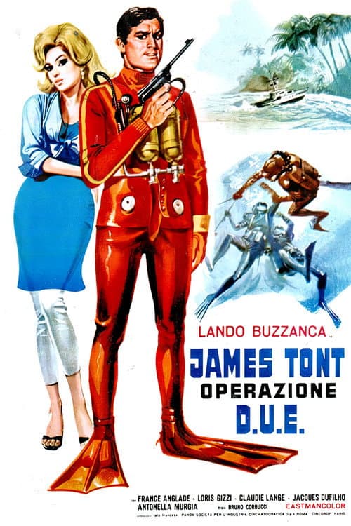 James Tont operazione D.U.E. (1966) poster