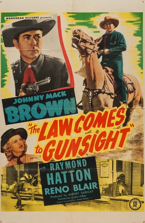 The Law Comes to Gunsight (1947) poster