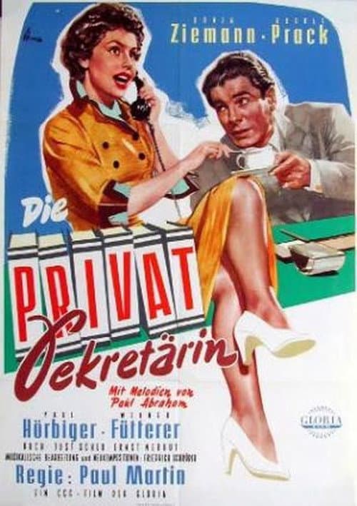 Die Privatsekretärin (1953) poster