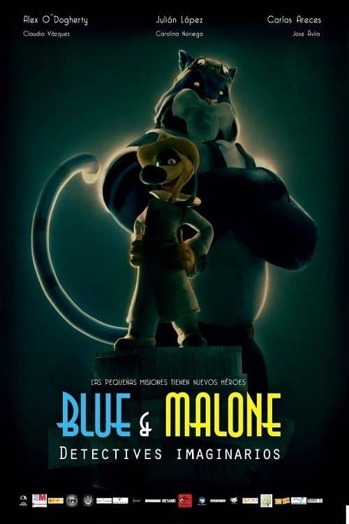 Blue & Malone, detectives imaginarios (2013) poster