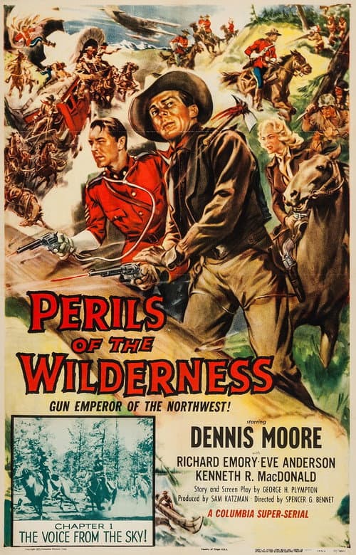 Perils of the Wilderness (1956) poster