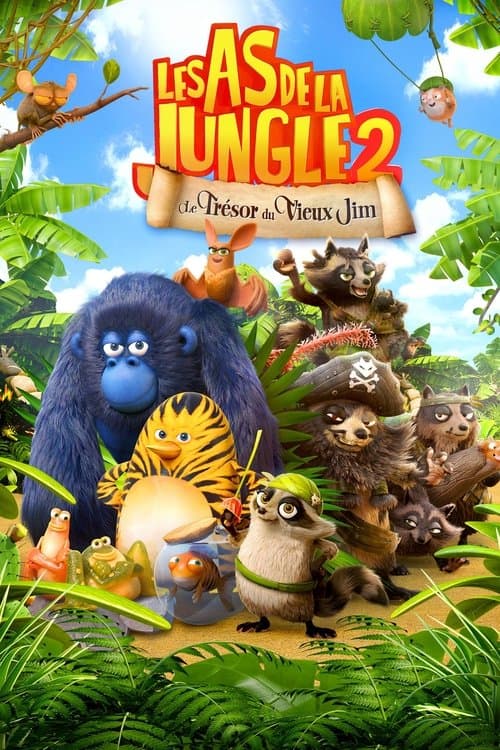 Les As de la Jungle 2 : Le Trésor du Vieux Jim (2014) poster